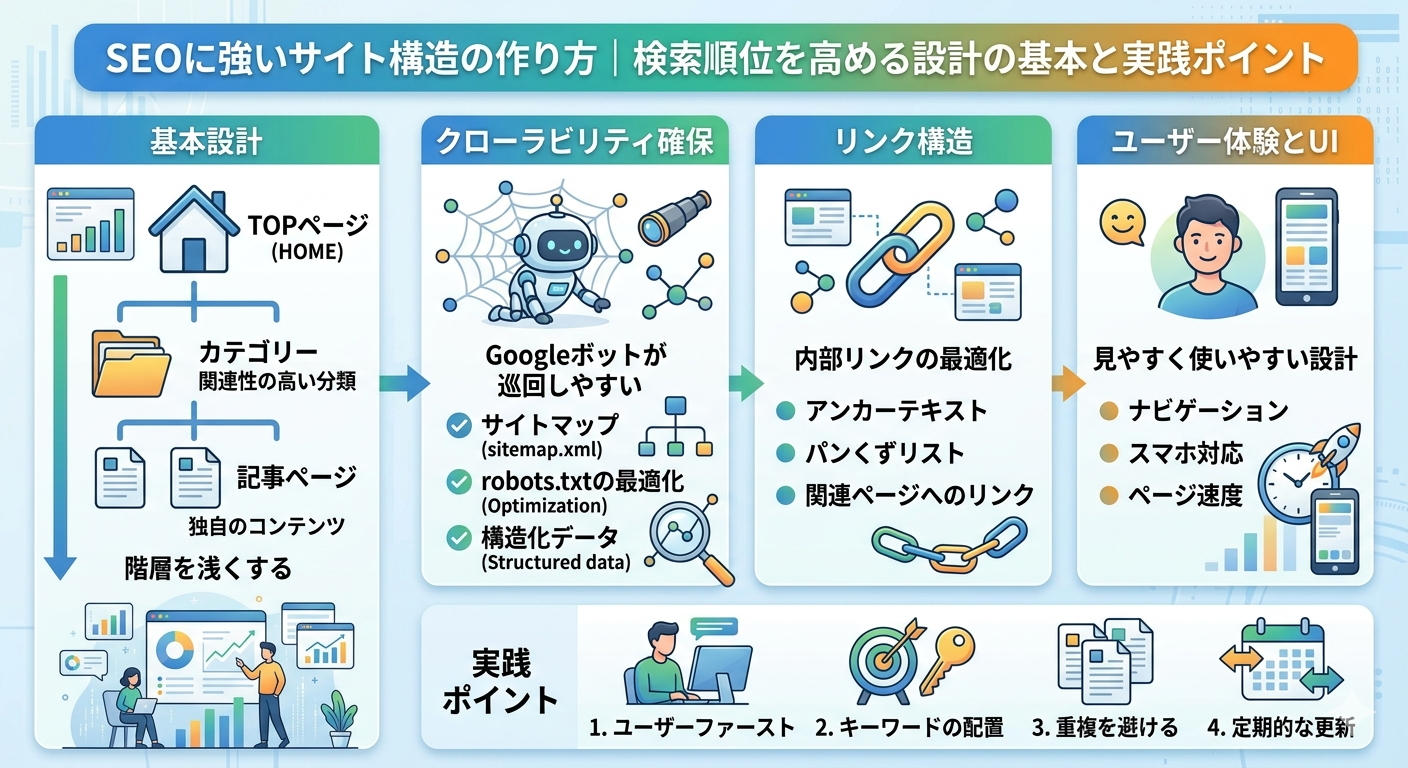 SEOに強いサイト構造の作り方